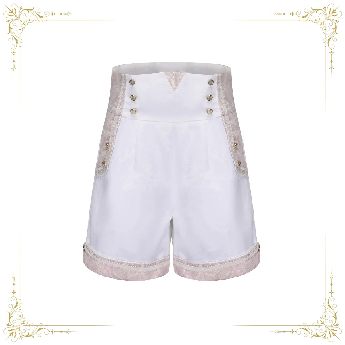 Immortal Thorn~Night of Sword~Ouji Lolita Shorts High Waist Prince Shorts