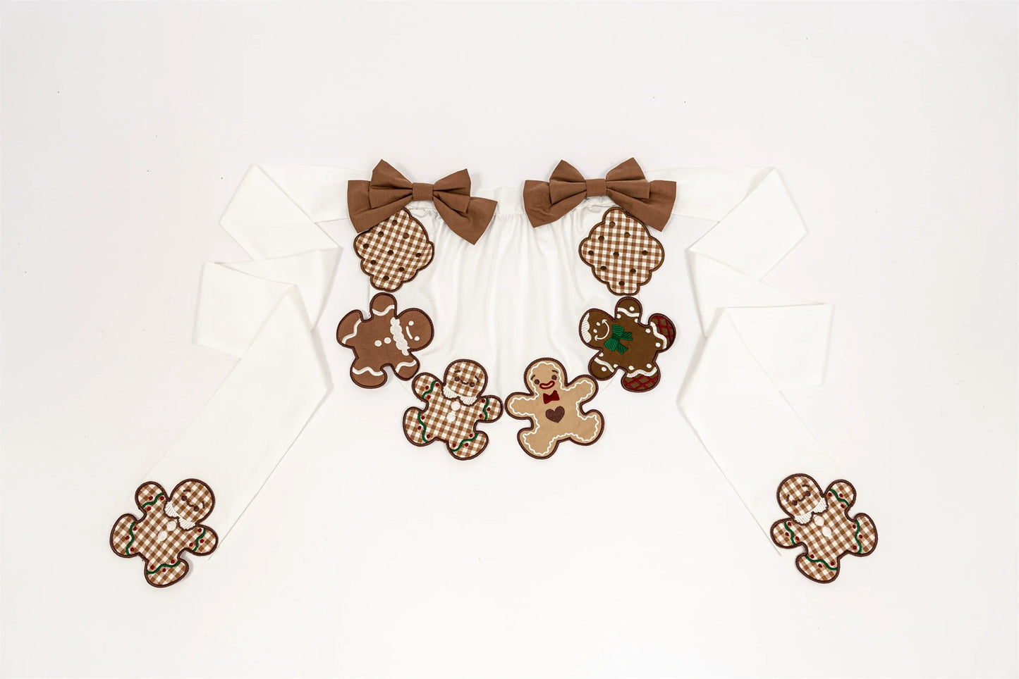 Babyblue~Bear Honey~Sweet Lolita Accessory Gingerbread Man Design