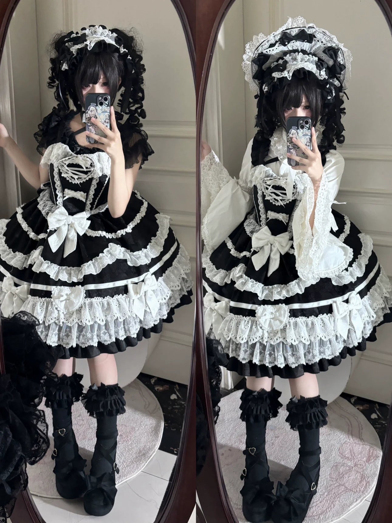 Immersive original~Belia~Old School Lolita JSK Sweet Doll Princess Dress