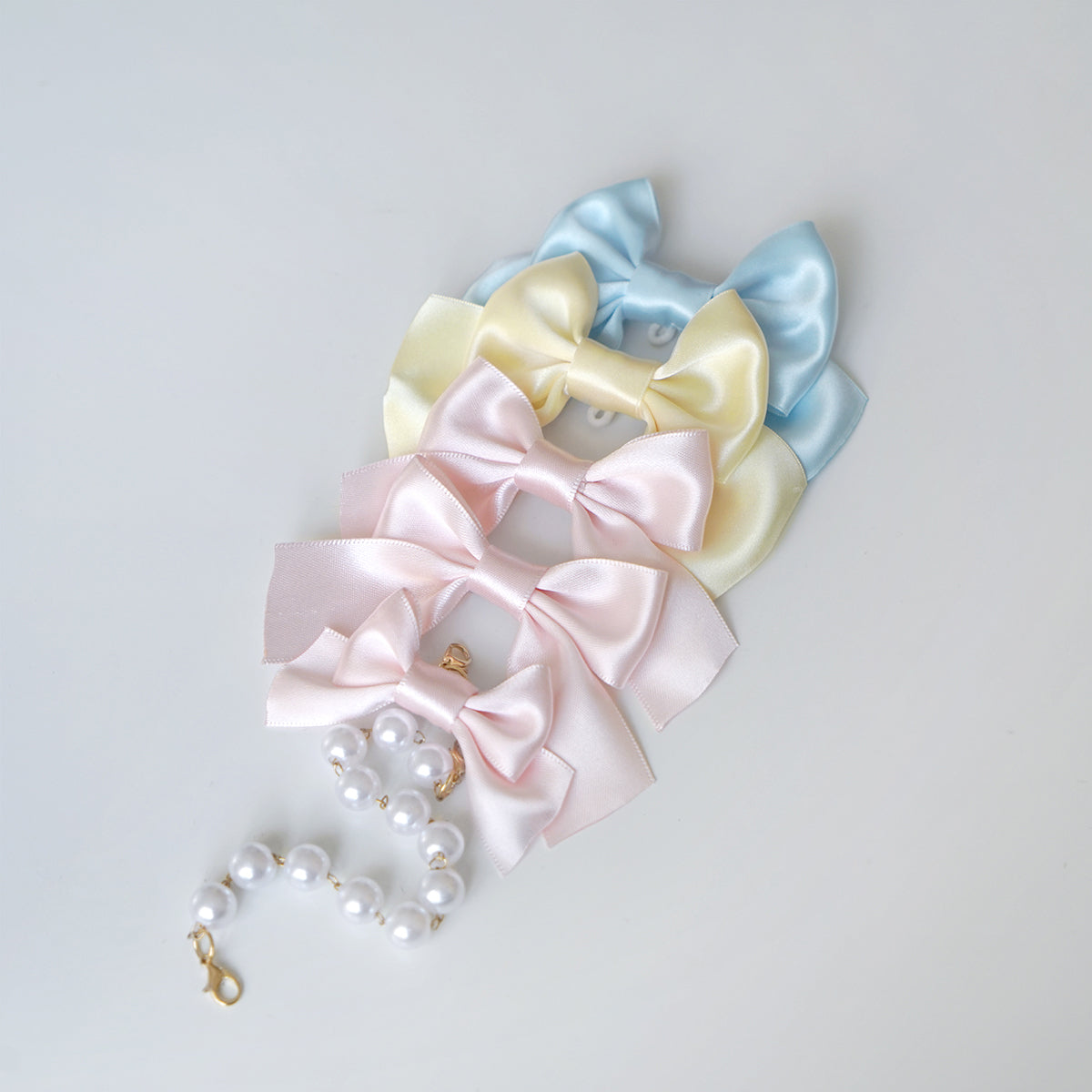 Vcastle~Sweet Crepes~Sweet Lolita Shirt with Princess Sleeves and Bow Chain