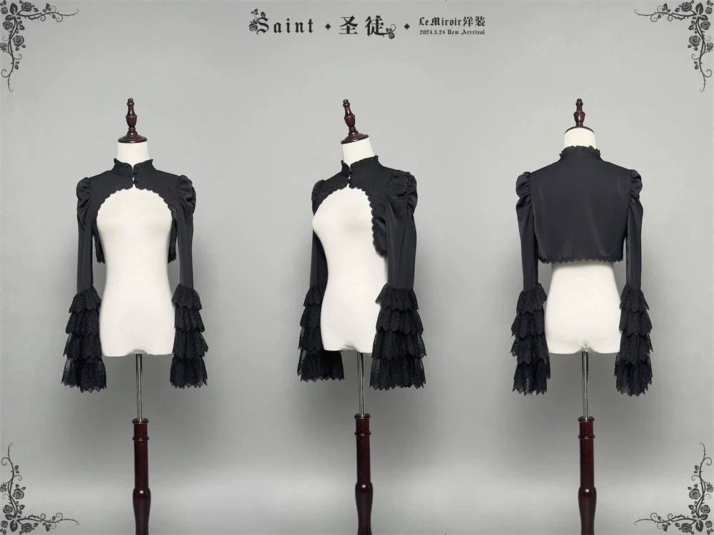 LeMiroir~Saint~Gothic Lolita Bolero Skirt Mermaid Dress Corset