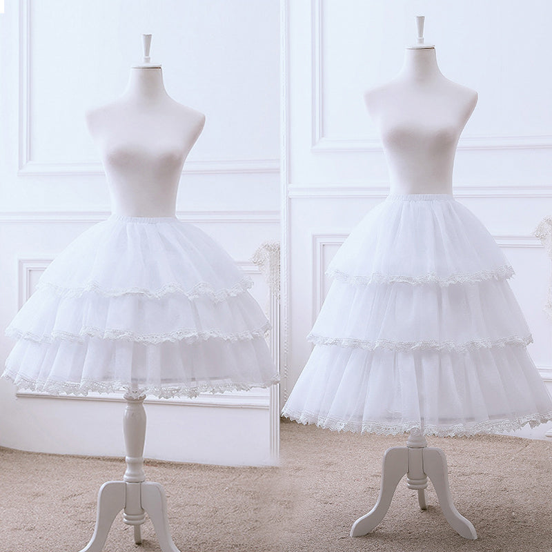 Your Princess~Lolita Fashion Cosplay Fishbone Adjustable Petticoat
