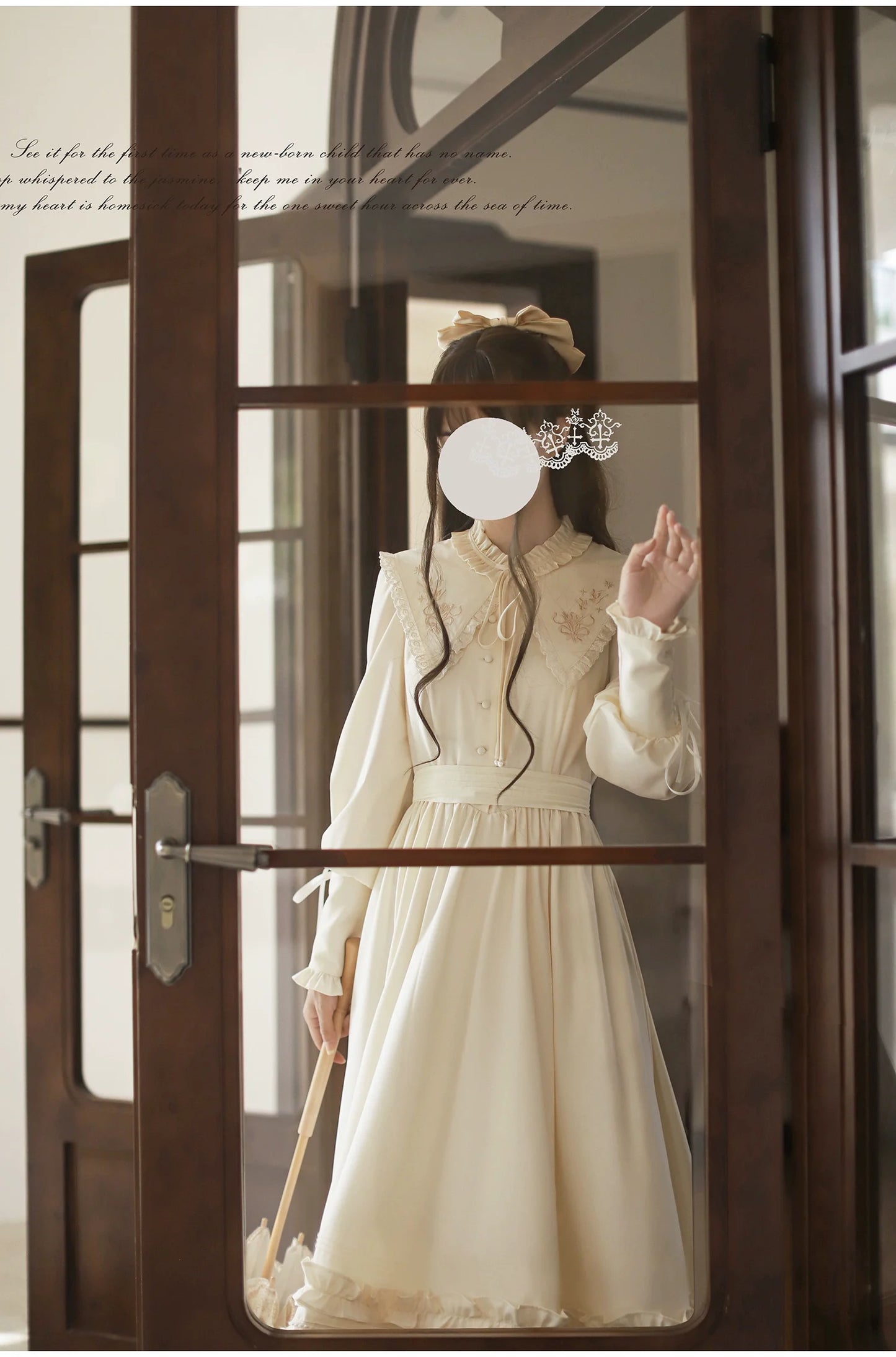 HuTaoMuJK~Wind Kiss Tulip~Classic Lolita OP Elegant Lolita Cardigan