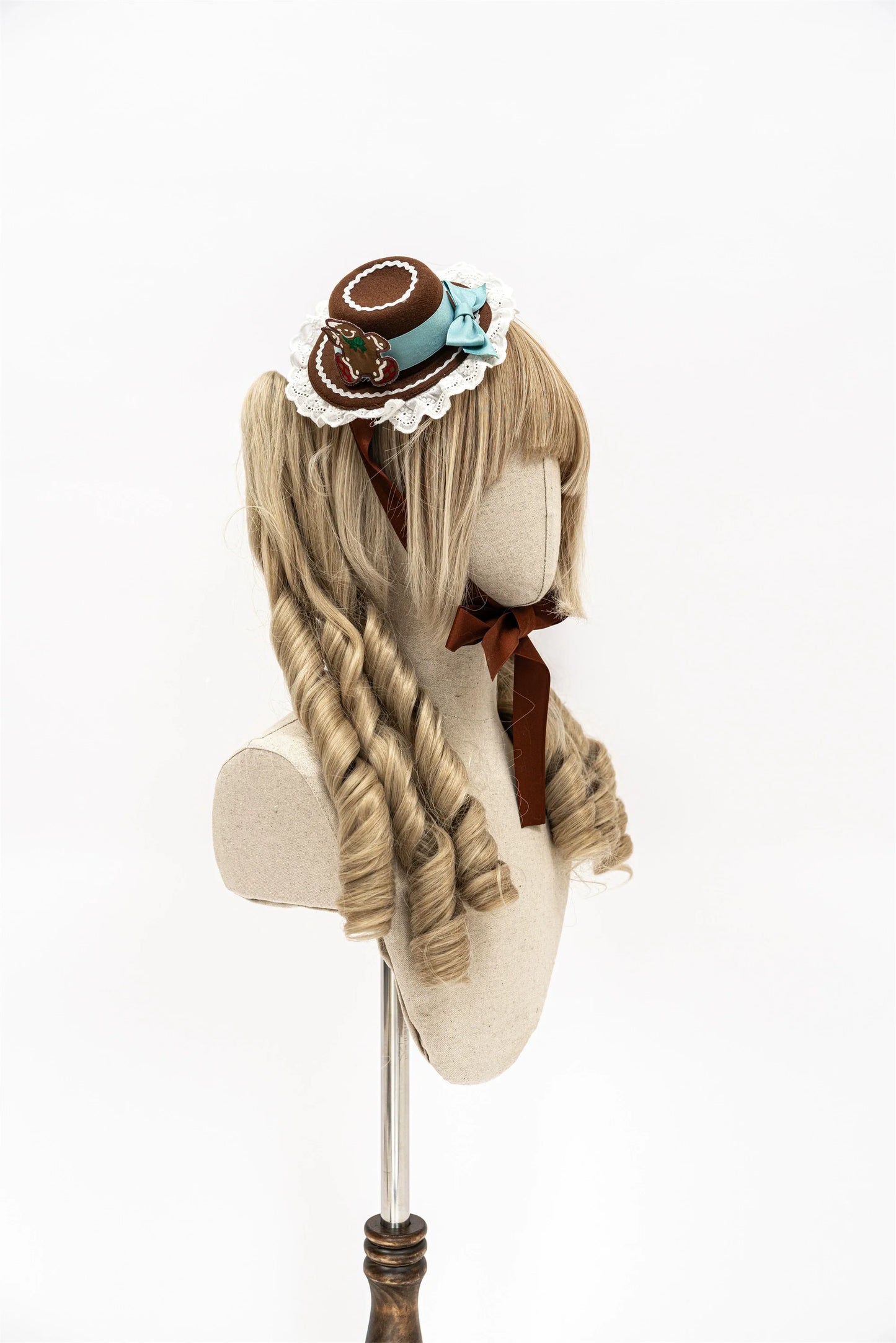 Babyblue~Bear Honey~Sweet Lolita Accessory Gingerbread Man Design
