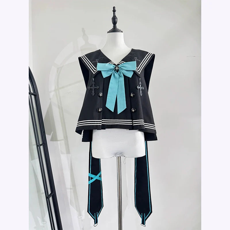 LizBird~Wizard's Guide~Ouji Lolita Suit Prince Lolita Shorts and Vest