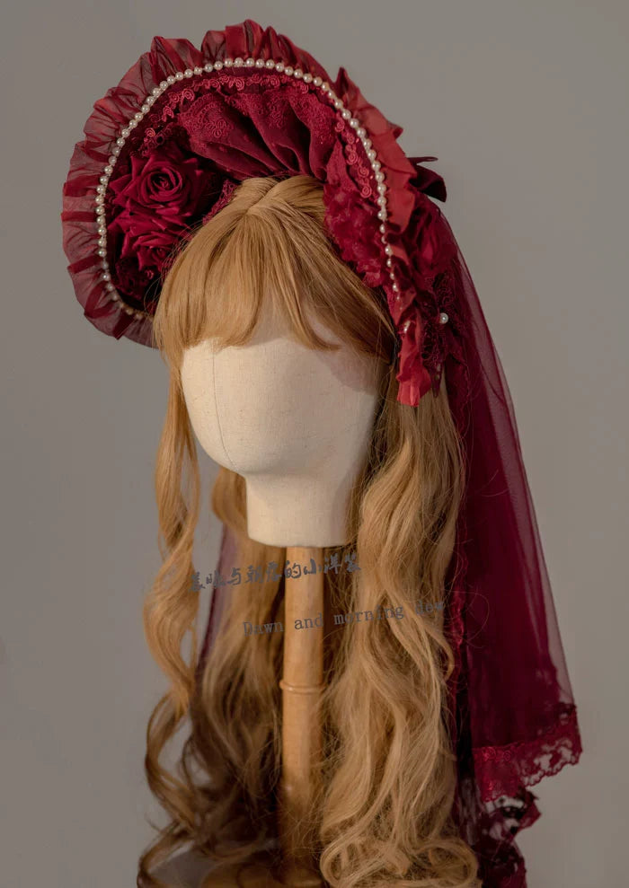 Dawn and Morning~Classic Lolita Accessories Elegant Lolita Headdress