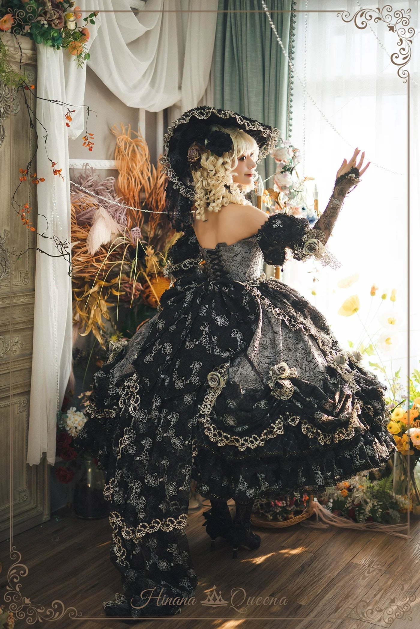 Hinana Queena~With Belle~Bridal Wedding Lolita OP Dress Available for Custom Size