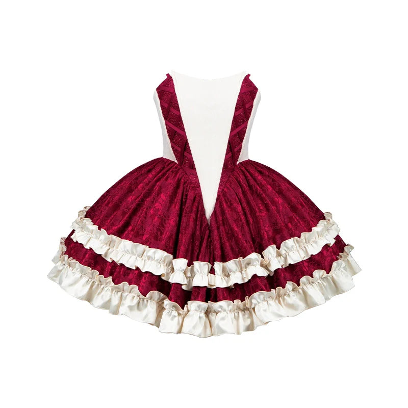 With PUJI~Mary's Heart~Classic Lolita Bodice Dress with Invisible Strap Irregular Coat
