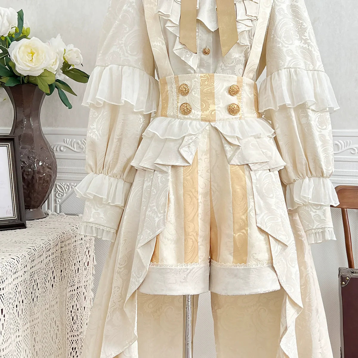 Designer's Gift~Ouji Lolita Shirt Suit Prince Lolita Shorts