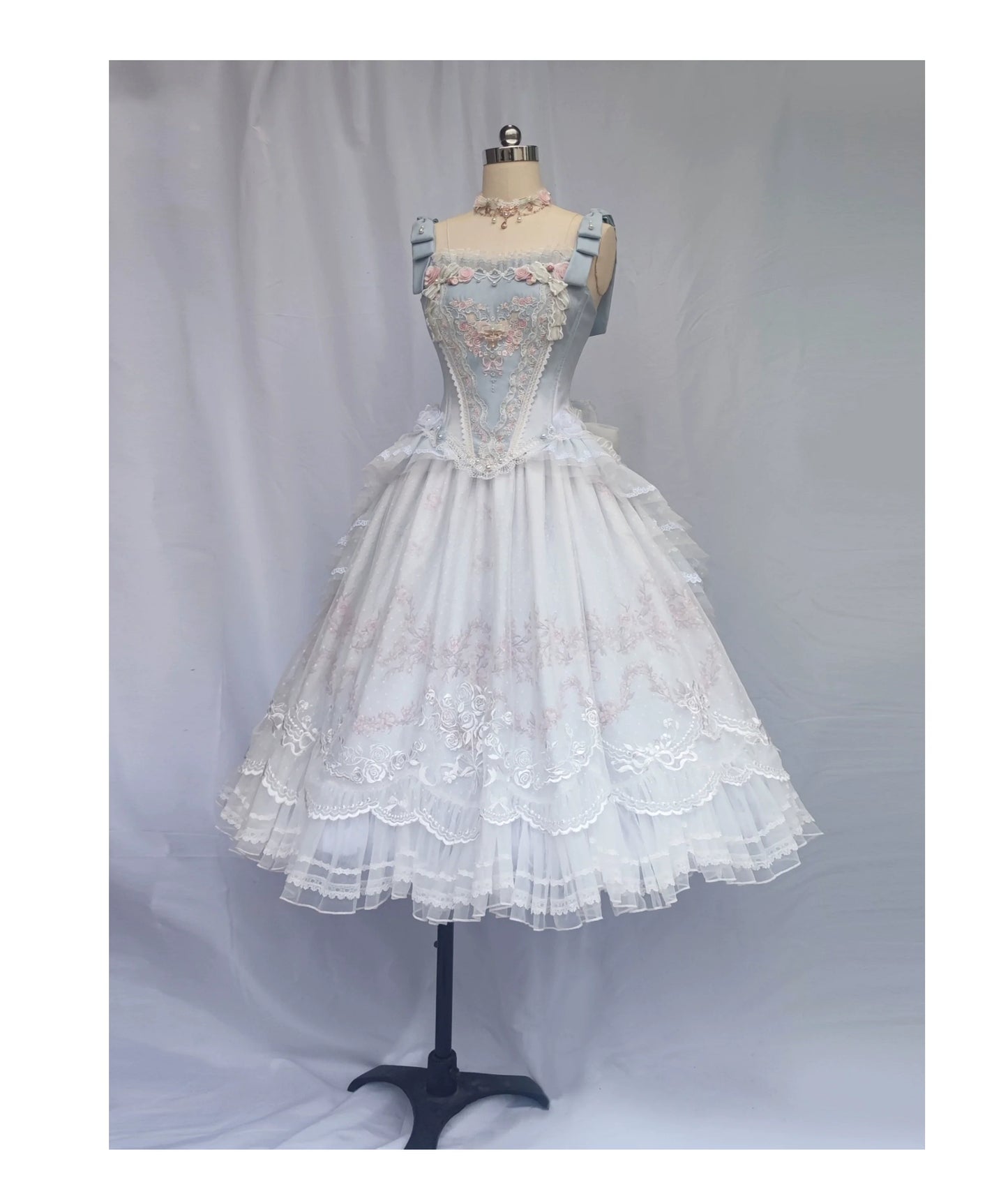 (BFM)Garden Cat~Dreamy Dance Gorgeous Lolita JSK and SK