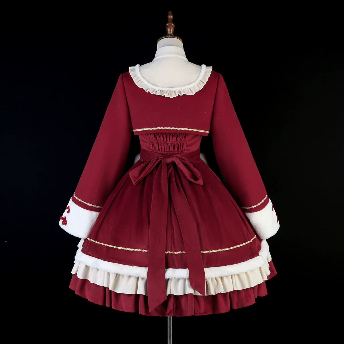 Your Princess~Qi Lolita JSK Suit New Year Lolita Bolero and Dress