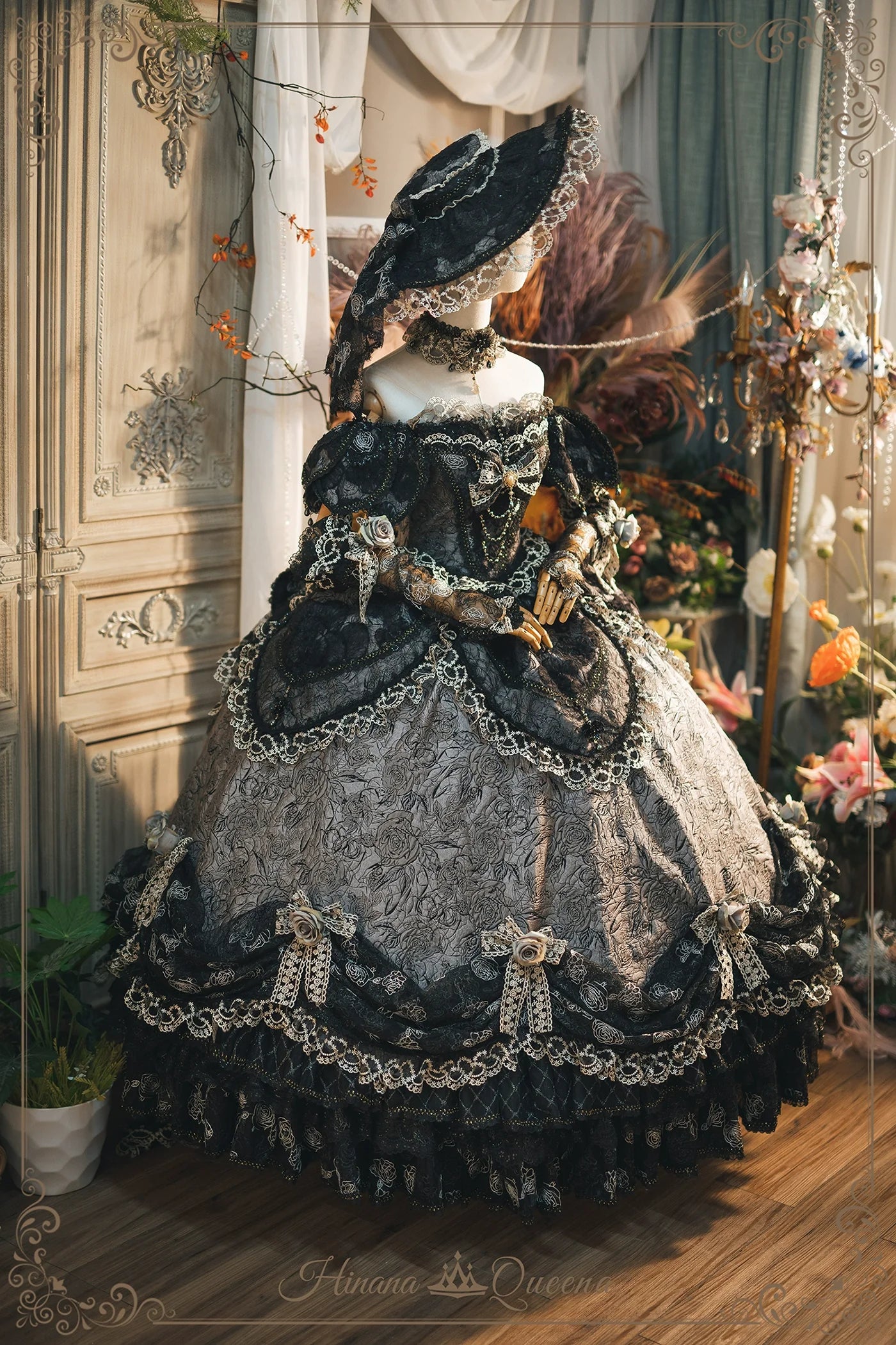 Hinana Queena~With Belle~Bridal Wedding Lolita OP Dress Available for Custom Size