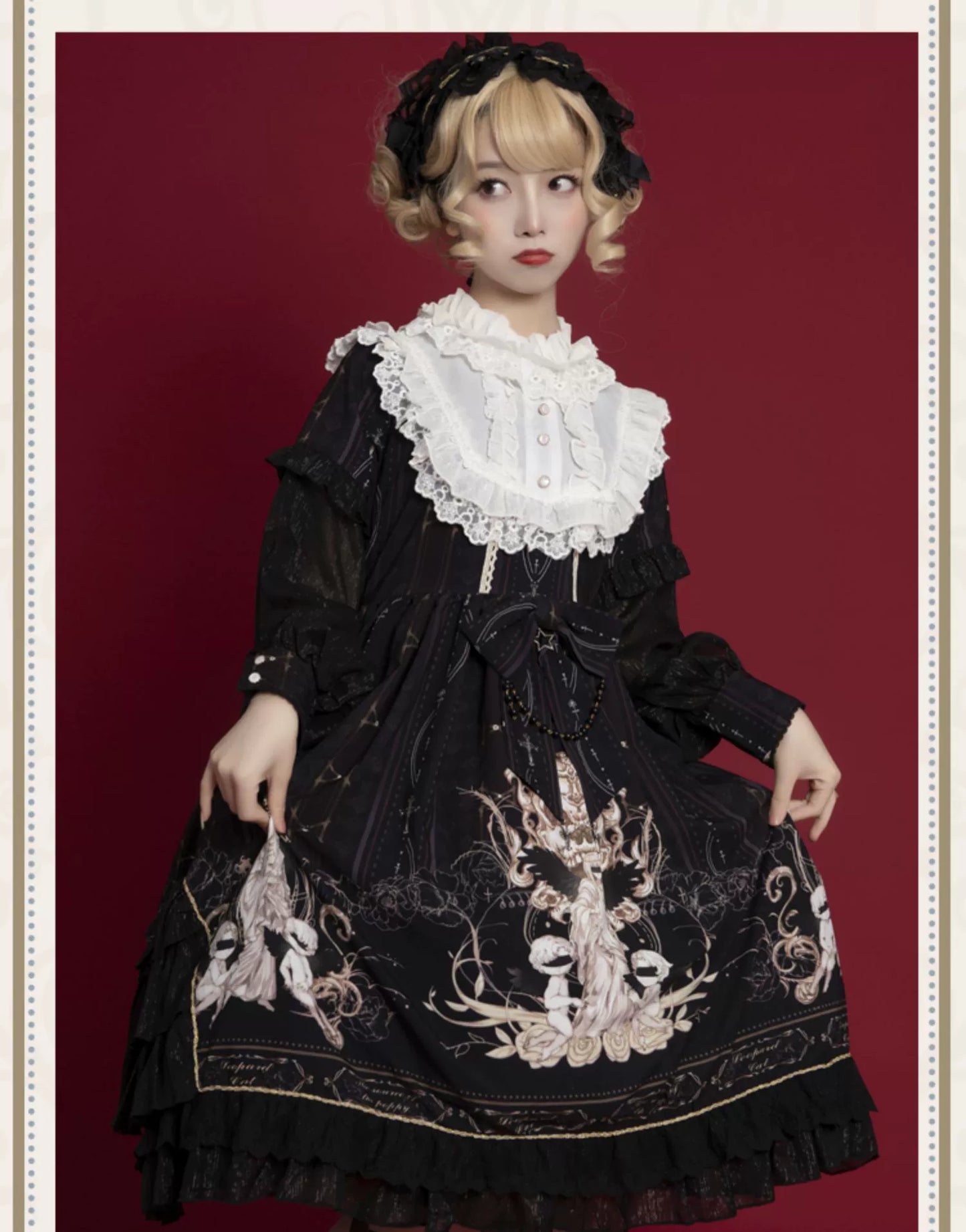 OCELOT~Classic Lolita OP Elegant Daily Lolita Dress