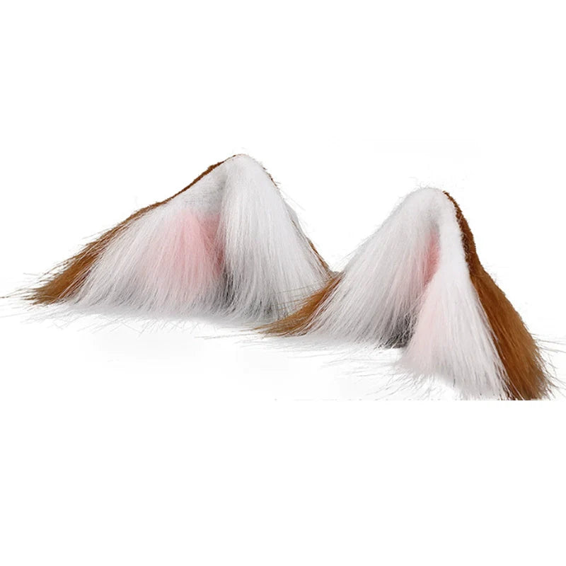 MaoJiang Handmade~Sweet Lolita Headdress Cat Ear Hair Clips