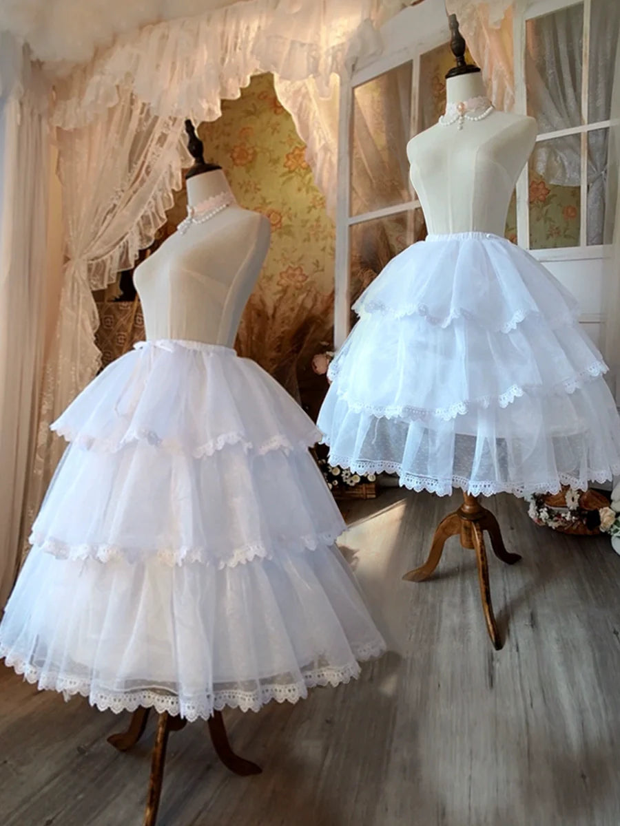 Motadalu~Magic Petticoat~Wedding Lolita Petticoat Violence Fishbone Lolita Petticoat