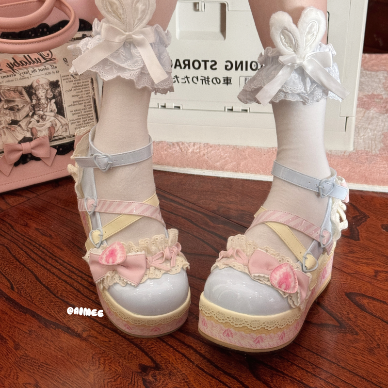 Aimee~Sweet Lolita Shoes High Platform Lolita Shoes