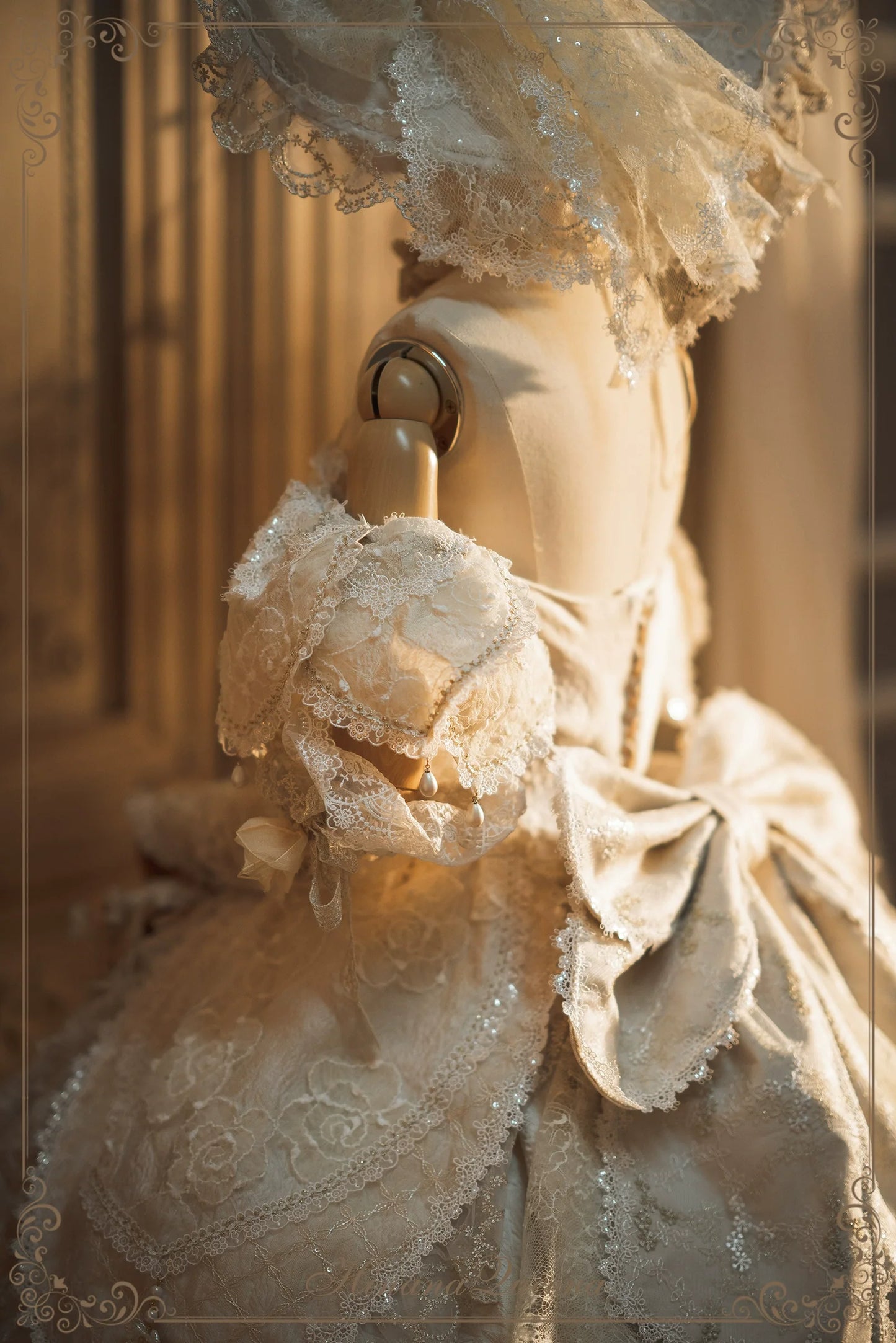 Hinana Queena~With Belle~Bridal Wedding Lolita OP Dress Available for Custom Size