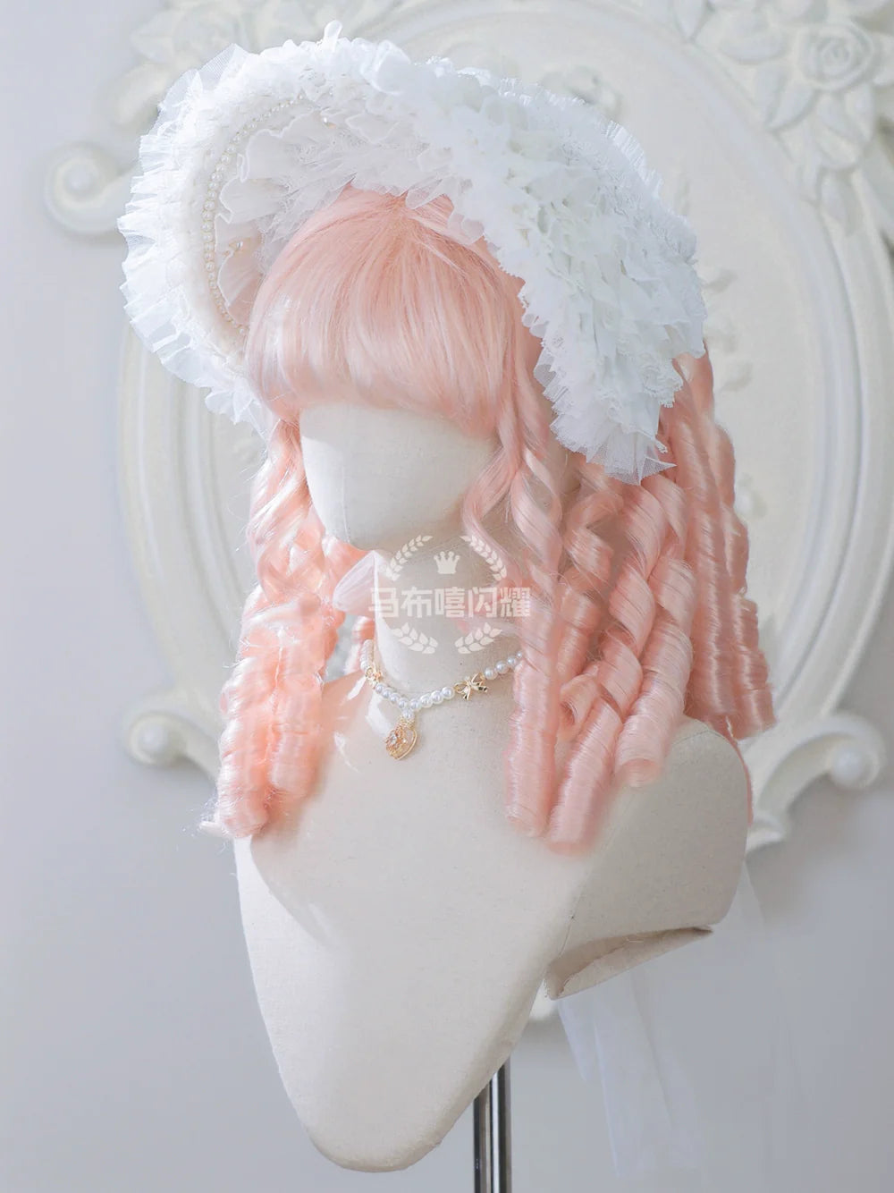 Mabuxi~Retro Lolita Wig Elegant Roman Curls Gorgeous Court Wigs