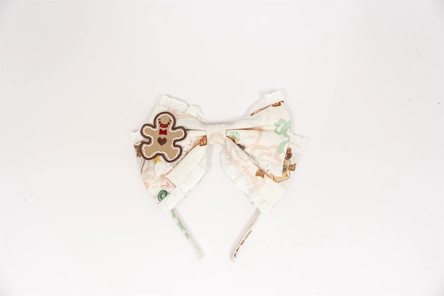 Babyblue~Bear Honey~Sweet Lolita Accessory Gingerbread Man Design