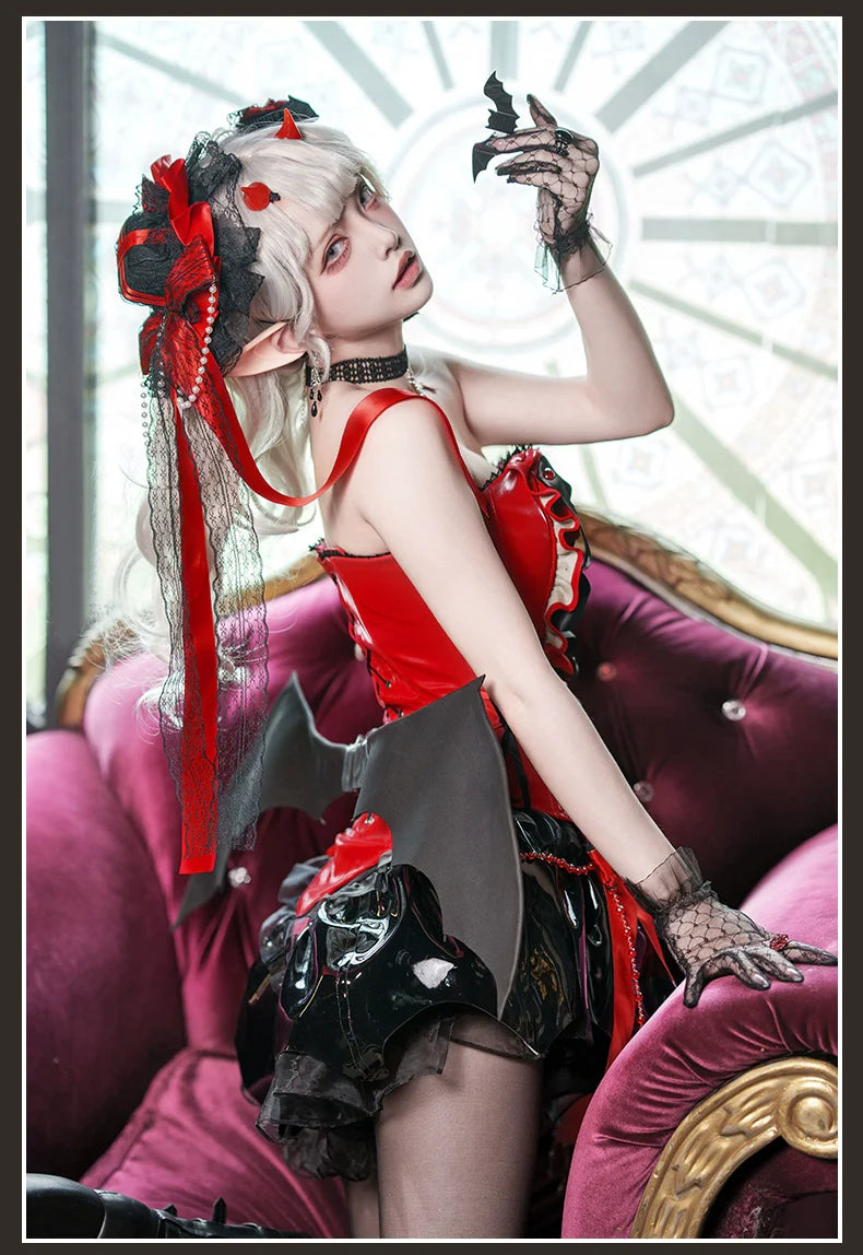 Signorina~Daydreamer~Gothic Lolita Shorts Set Lolita Fishbone Corset