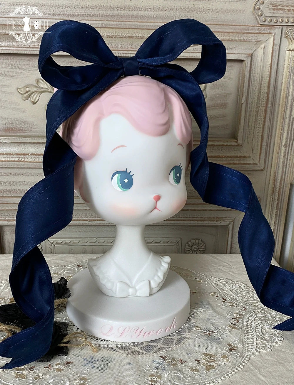 Miss Point~Sweet Lolita Accessories KC Hair Clip Brooch Waistband Cuffs