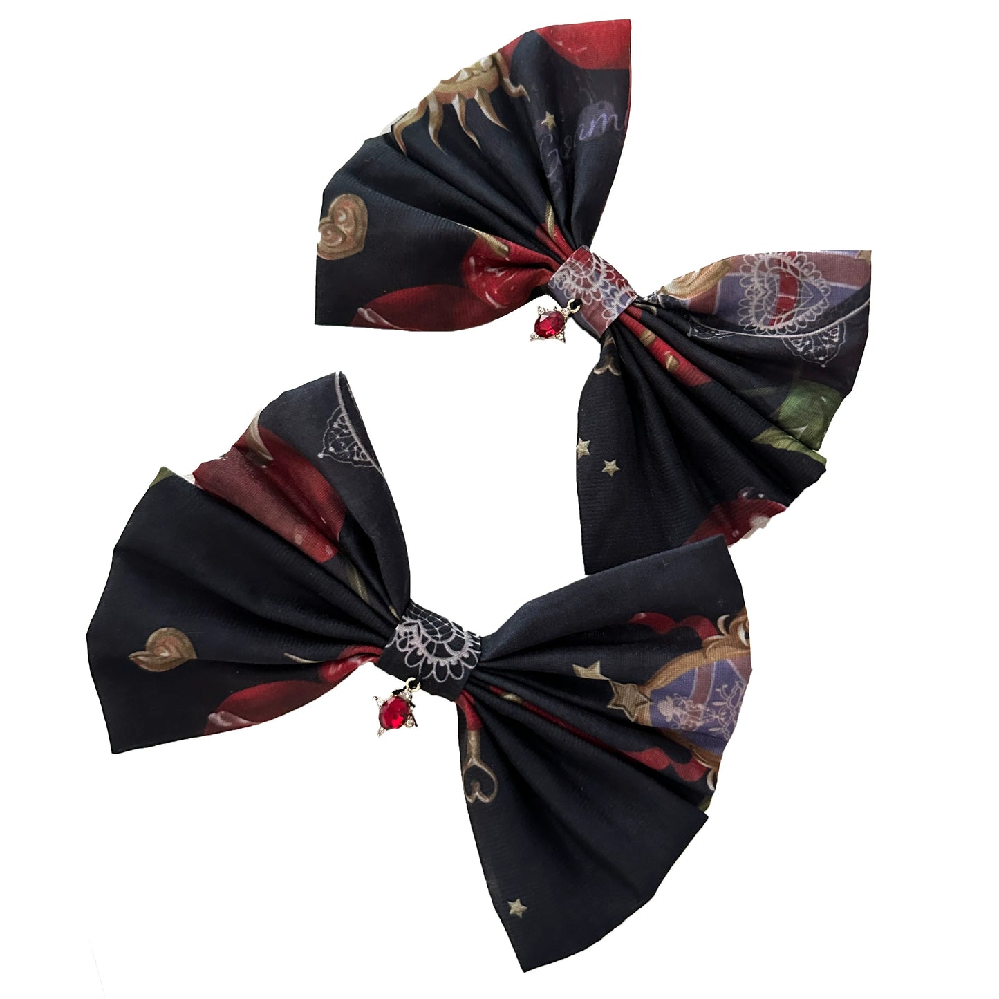 (Buy for me)Gloaming~Sweet Lolita Cherry print Short Sleeve OP and SK Set