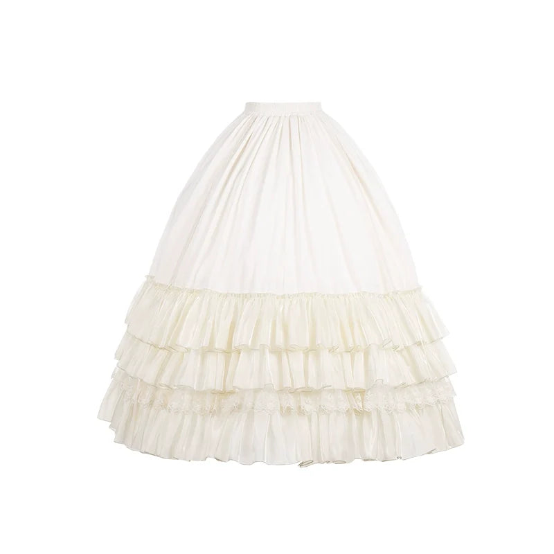 With PUJI~Nanke~Classic Lolita OP Dress Outfit with Edwardian Collar