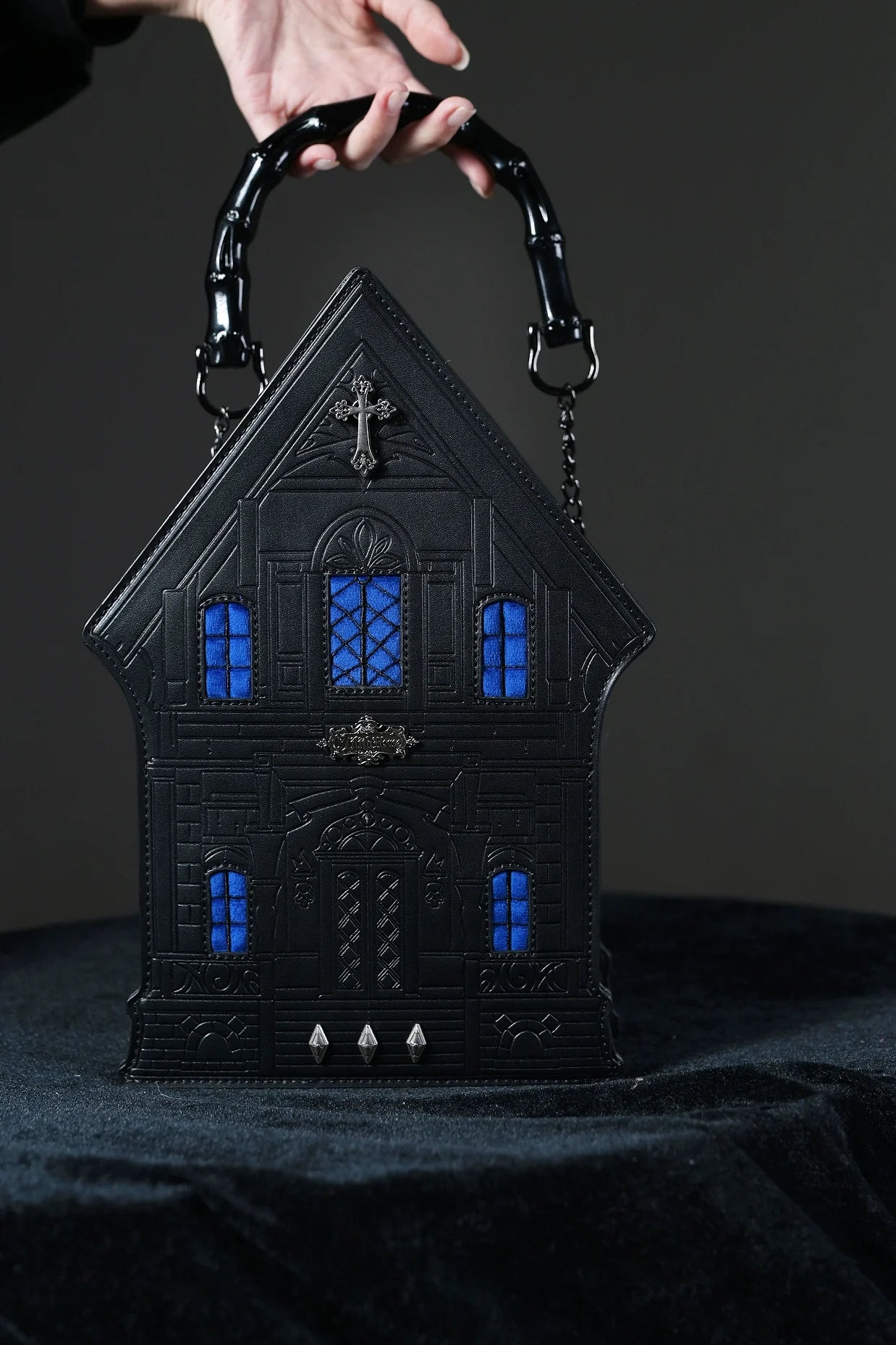 LilithHouse~Horror House~Gothic Lolita Handbag PU Crossbody Bag