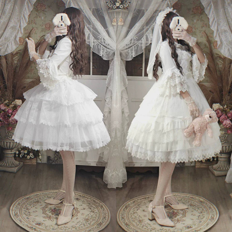 Motadalu~Magic Petticoat~Wedding Lolita Petticoat Violence Fishbone Lolita Petticoat