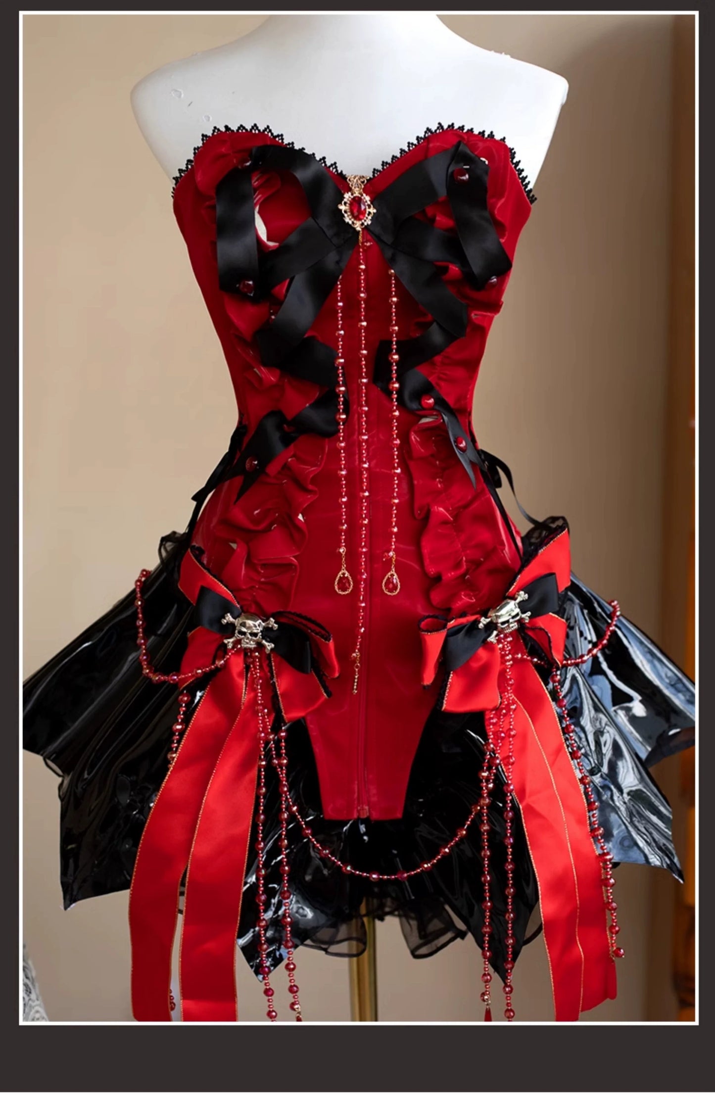 Signorina~Daydreamer~Gothic Lolita Shorts Set Lolita Fishbone Corset
