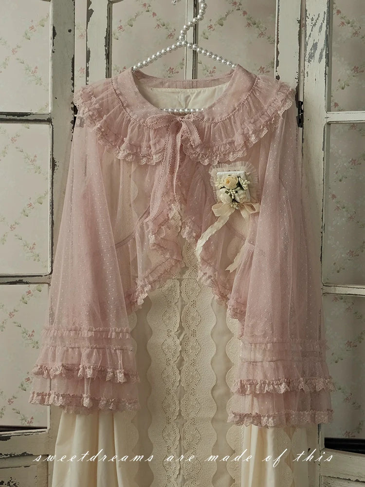 Sweet Dreamer~Yiyi~Classic Lolita Bolero Long Sleeve Tulle Outerwear