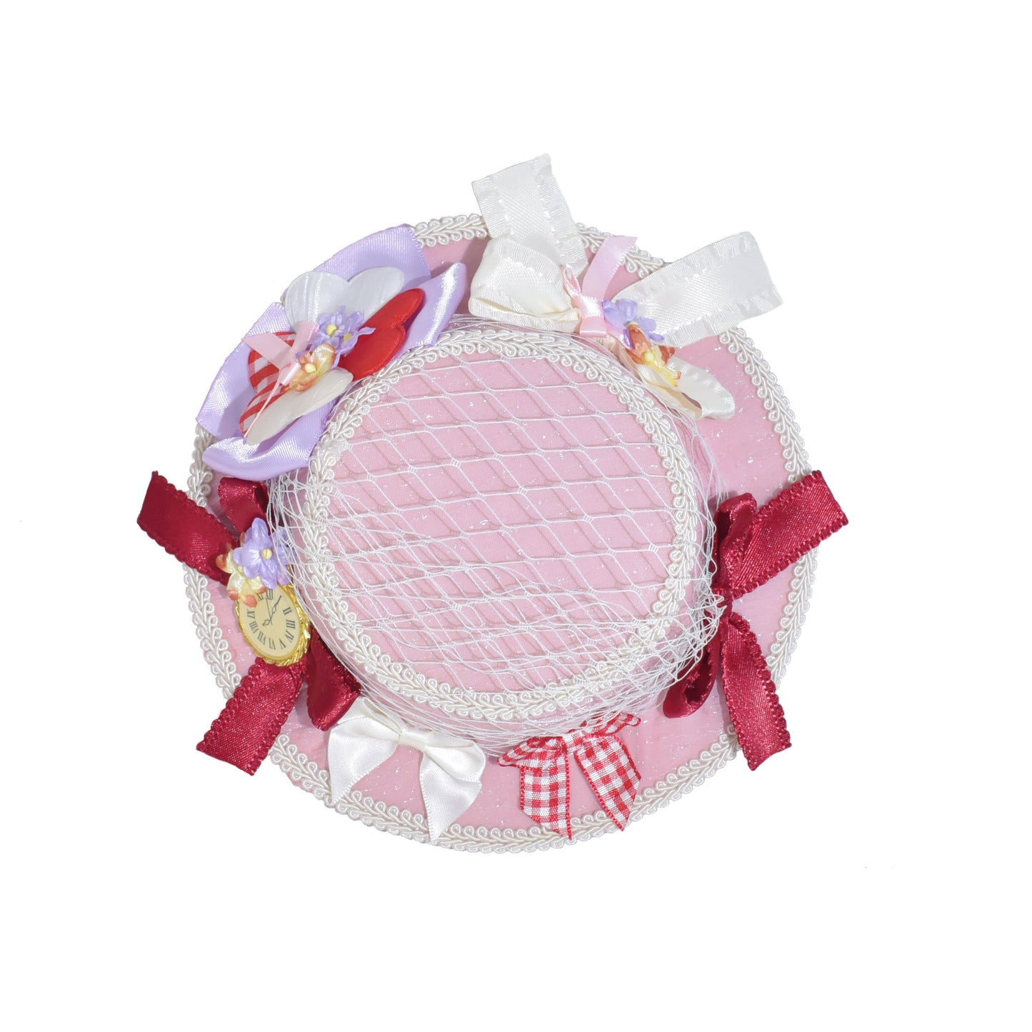 Southern Cross~Showa Kaleidoscope~Printed Sweet Lolita Headdress BNT KC Hat and Side Clips