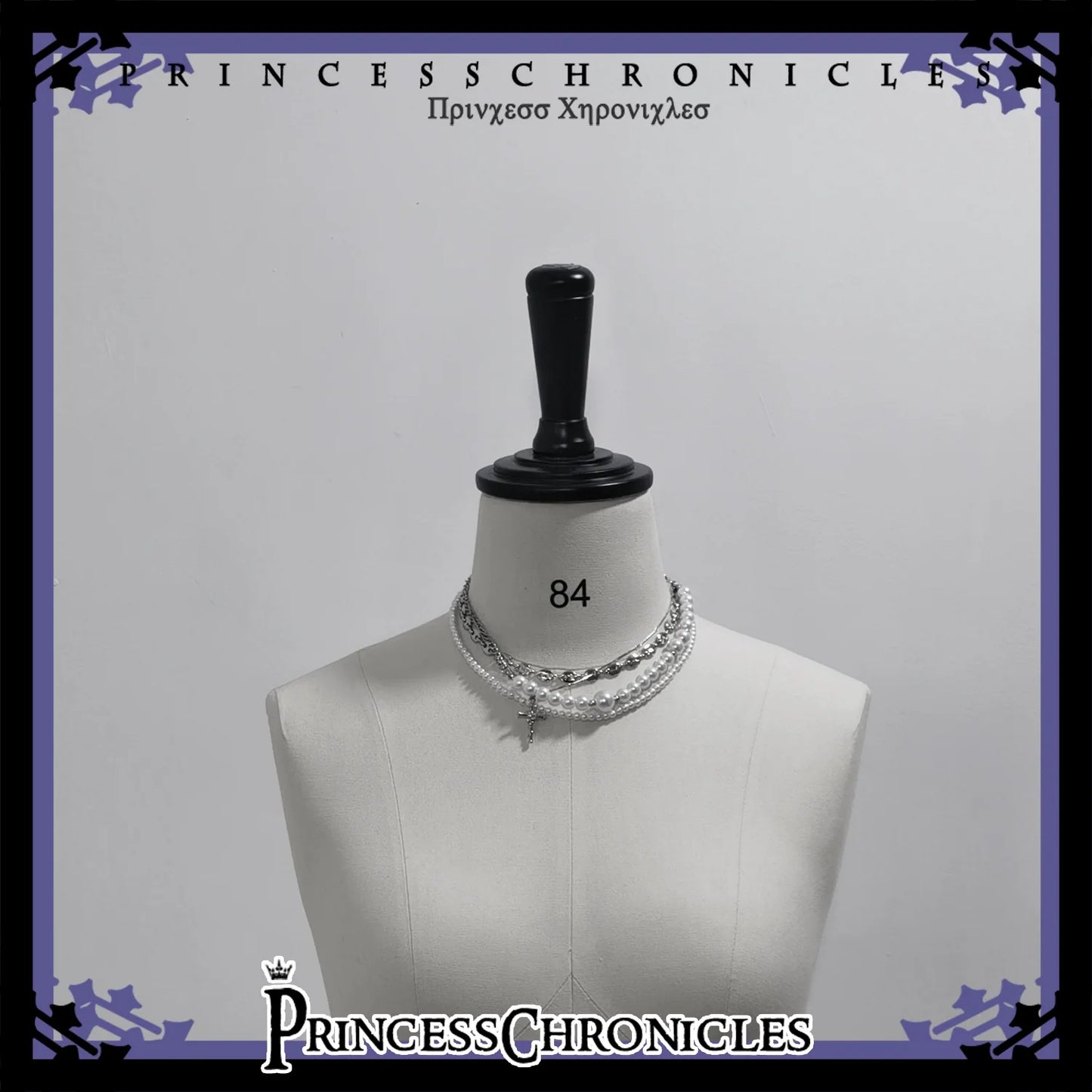 Princess Chronicles~Divine Covenant~Ouji Lolita Accessory Set Necklace and Bracelet