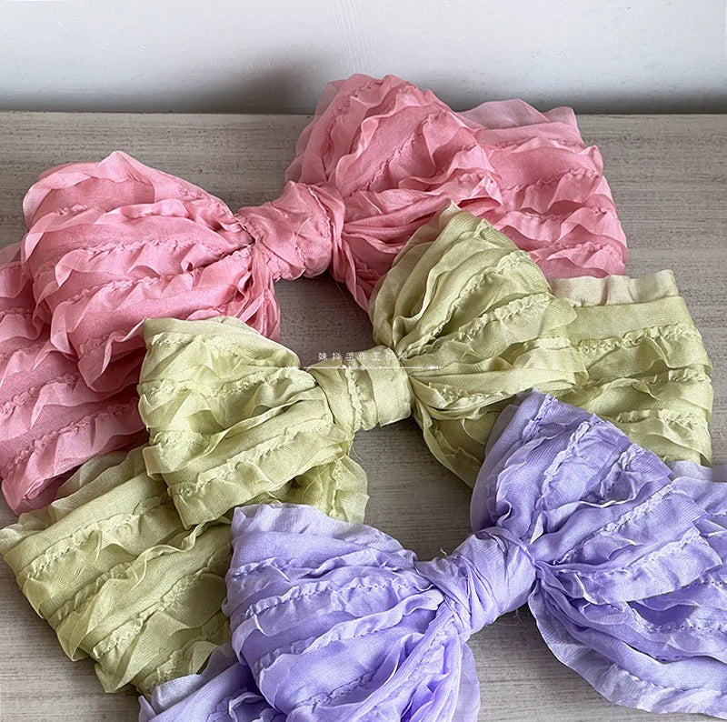 MAID~Spring of Mist~Sweet Lolita Bow Hairclip Bowler Hat KC