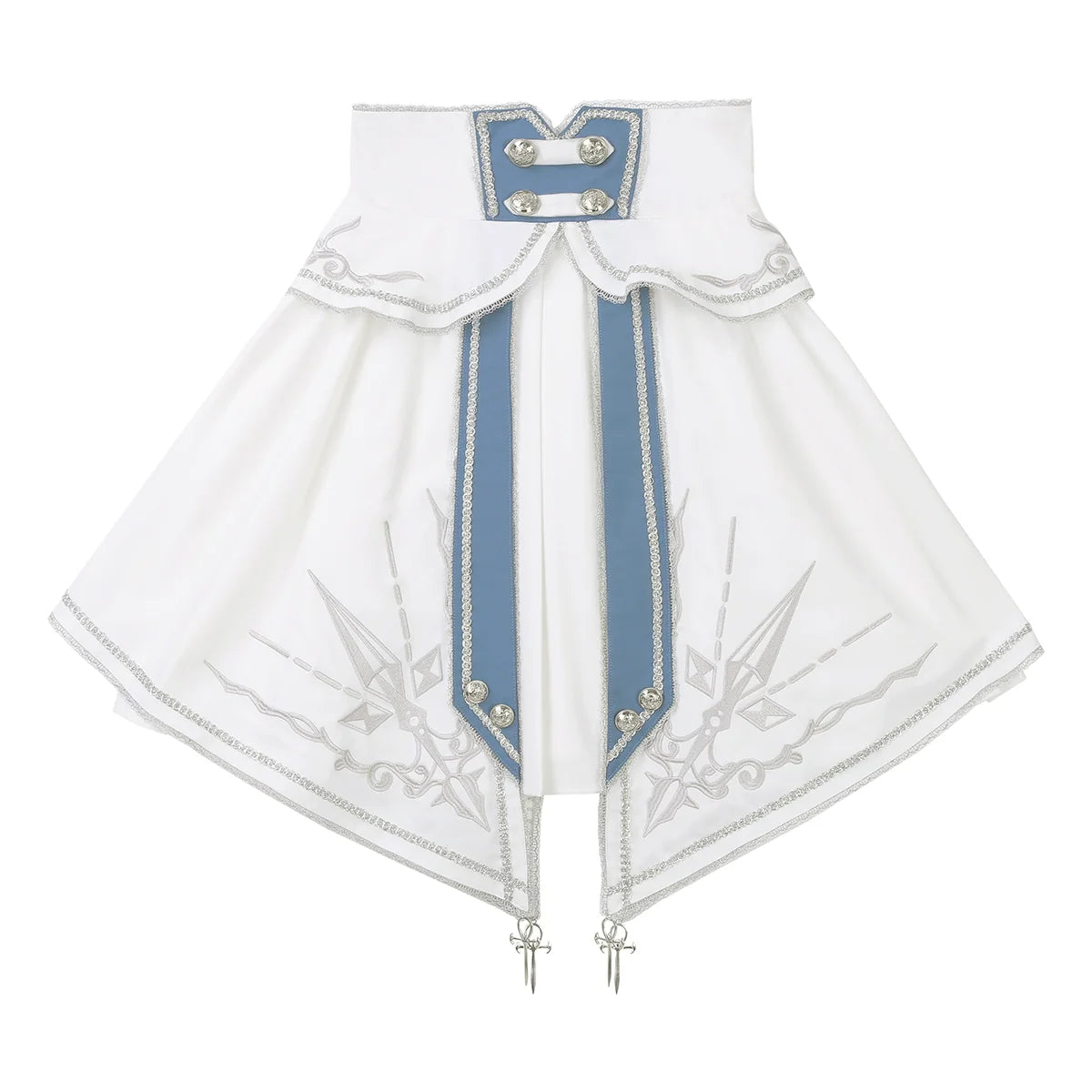 Designer's Gift~Luminous Cavalier~Military Lolita Skirt Set Long-Sleeved Shirt