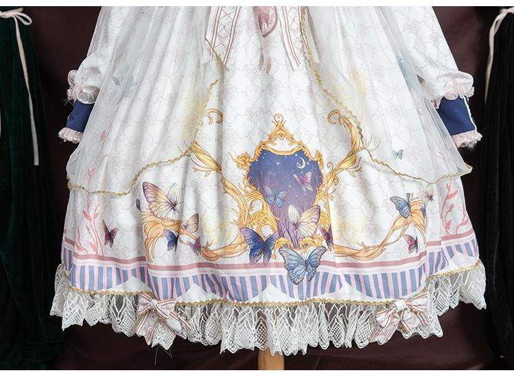 OCELOT~Classic Lolita OP Sailor Collar Elegant Lolita Dress