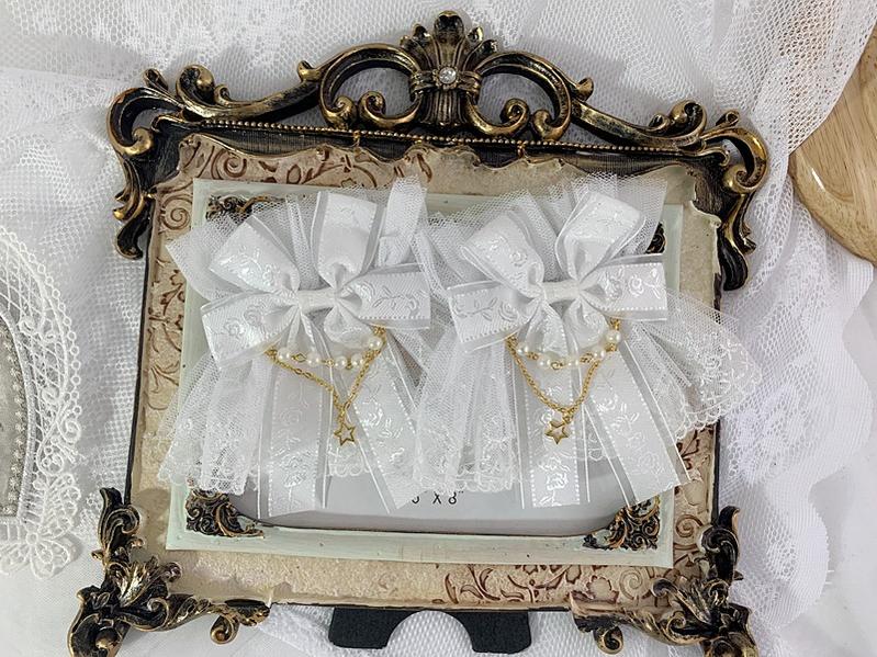 Sweet Jelly Lolita~Double Layer Lace Cuffs Elegant Lolita Gloves