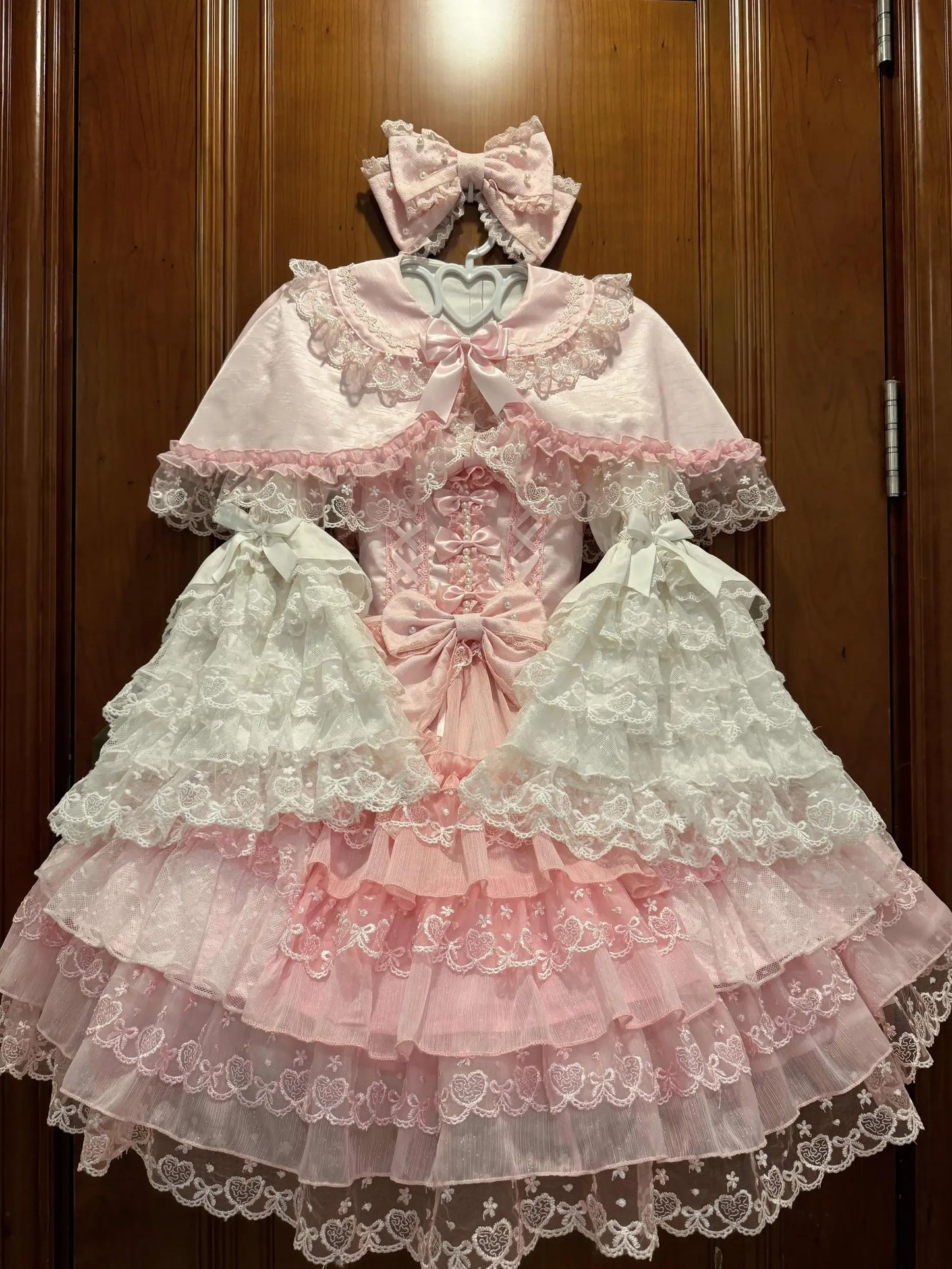 Sugar Girl~Love Overture~Sweet Lolita JSK Suit Tiered Ruffles Dress