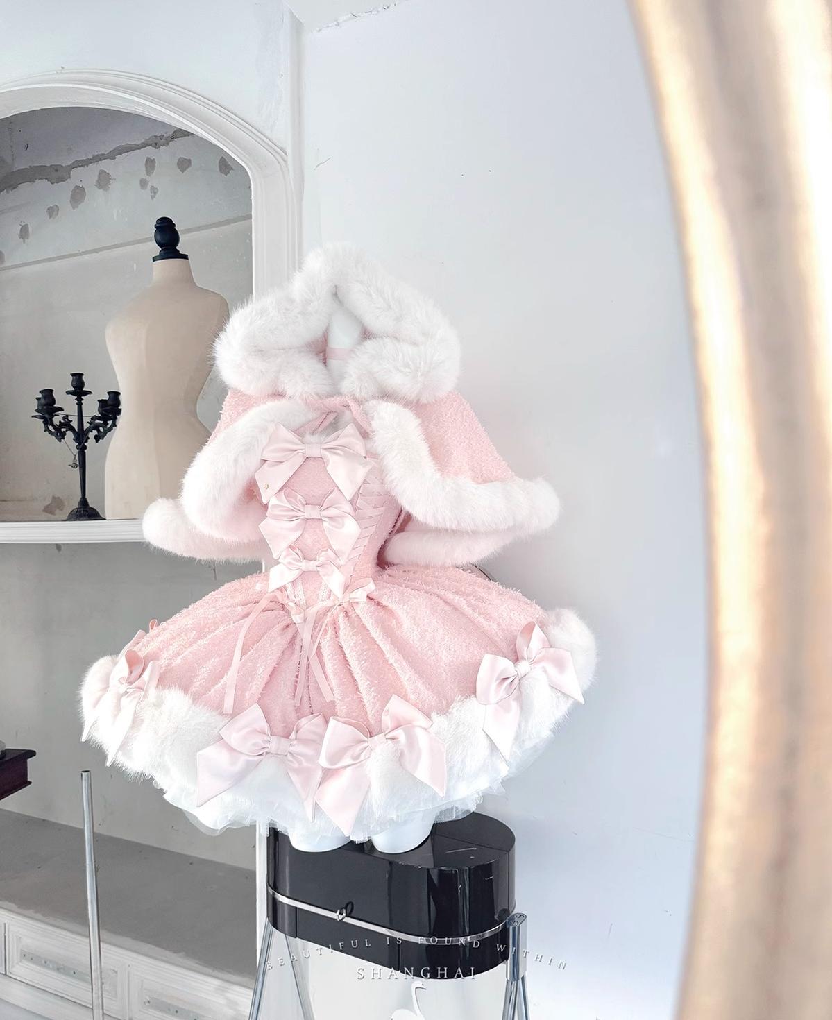 POSHEPOSE~Gorgeous Lolita Dress Outfit Christmas Jumper Dress Collection