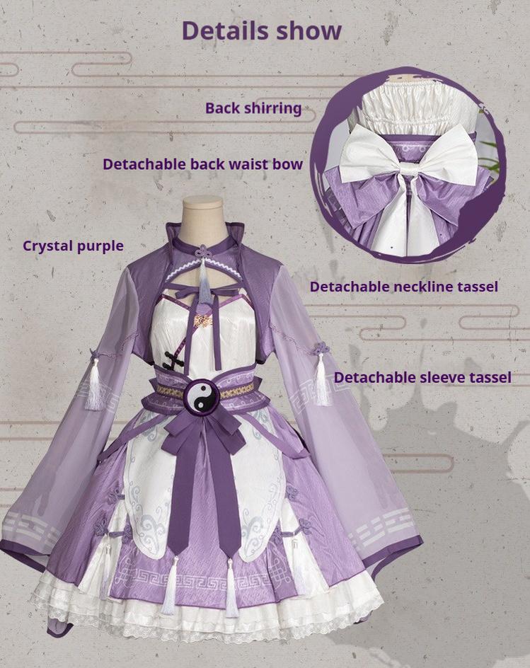 OCELOT~Qi Lolita JSK Suit Chinese Taoism Lolita Dress Set