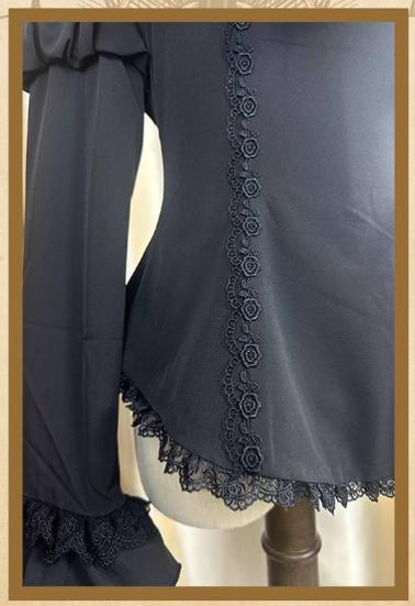 The Original Witch~Witch Returns~Gothic Lolita SK Set Fishbone Lace Corset Skirt Shirt